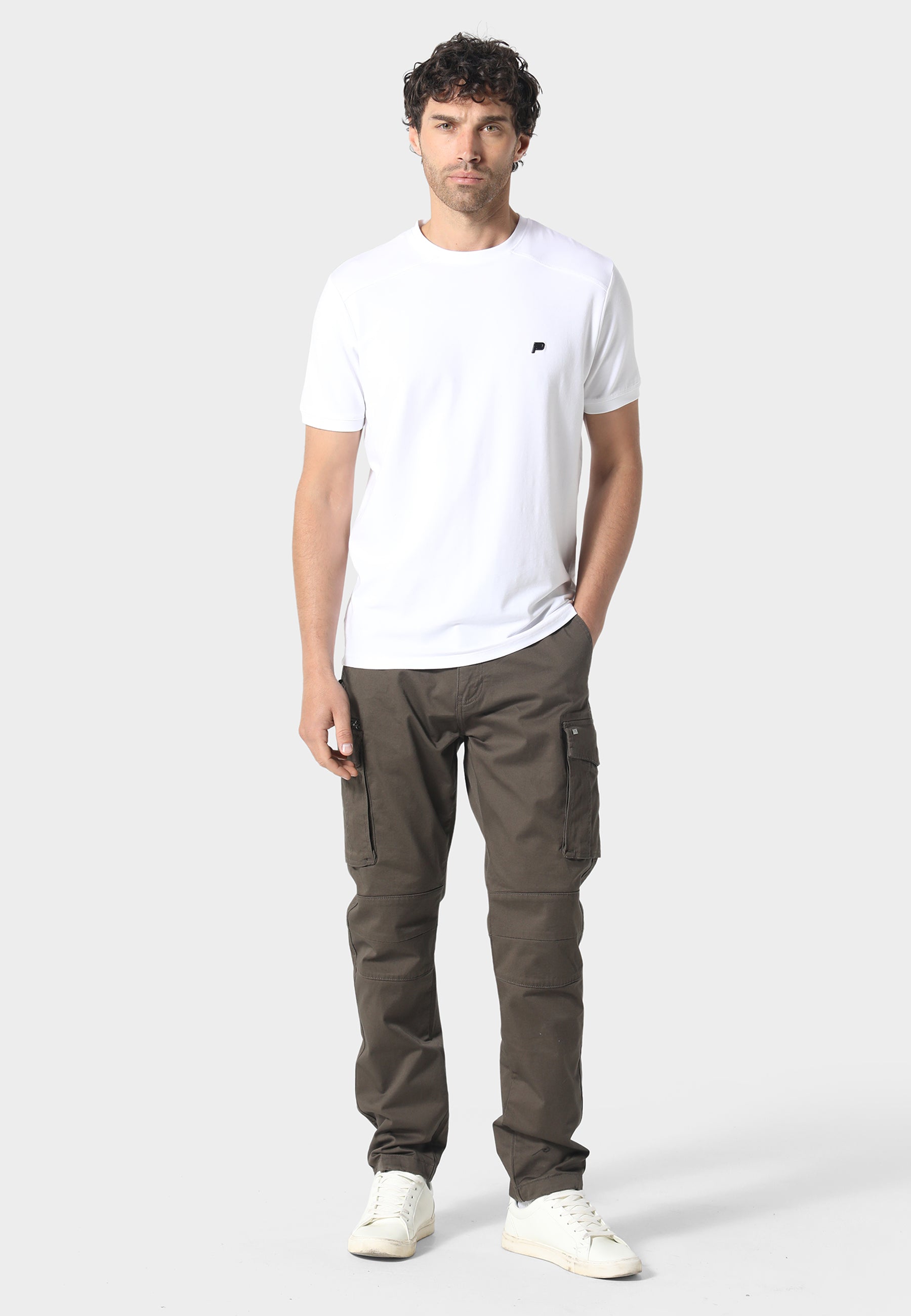 883 Police Newton Khaki Cargo Pants