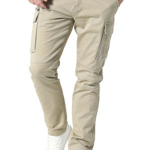883 Police Newton Beige Cargo Pants