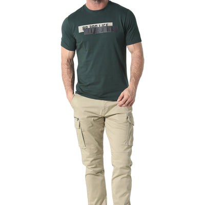 883 Police Newton Beige Cargo Pants