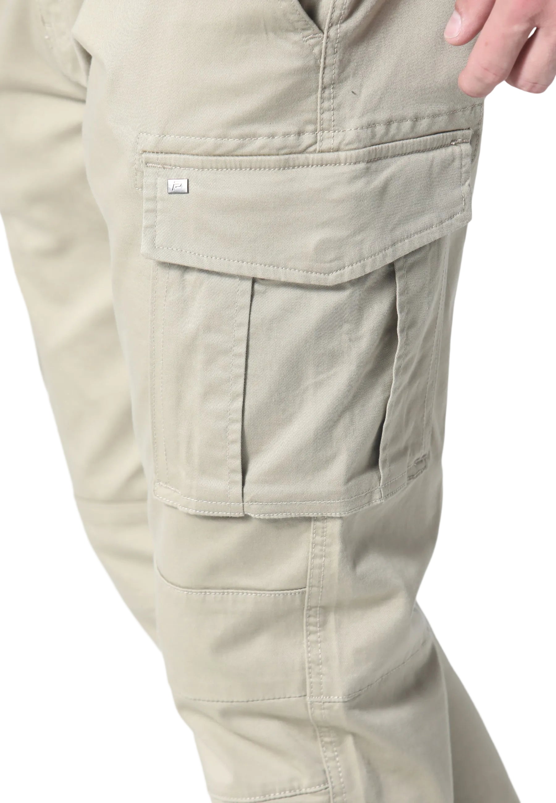 883 Police Newton Beige Cargo Pants