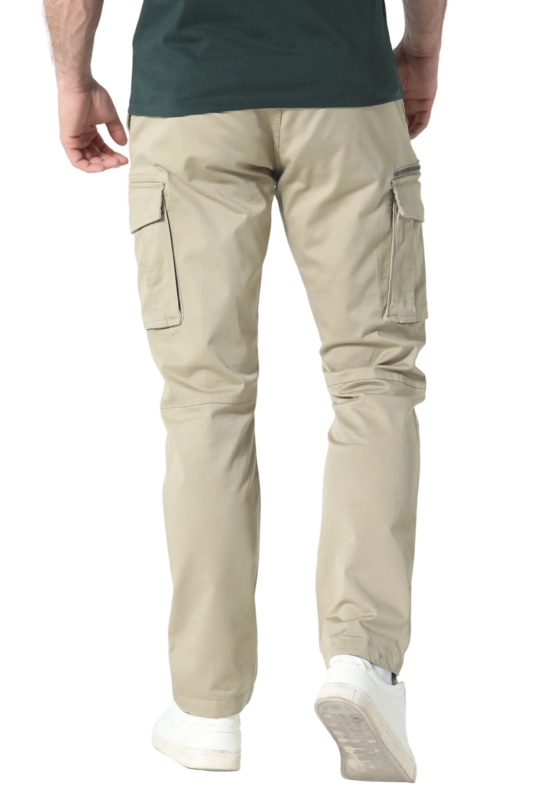 883 Police Newton Beige Cargo Pants