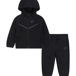 Nike Kids NSW Tech Fleece Black Tracksuit