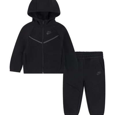 Nike Kids NSW Tech Fleece Black Tracksuit