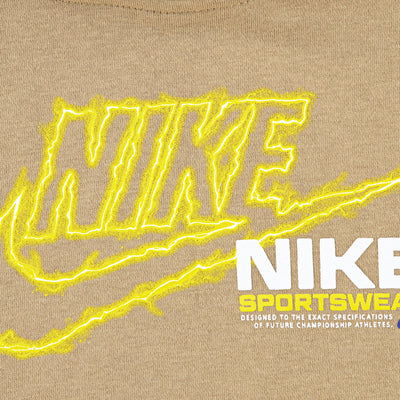 Nike Boys NSW Fleece Beige Tracksuit