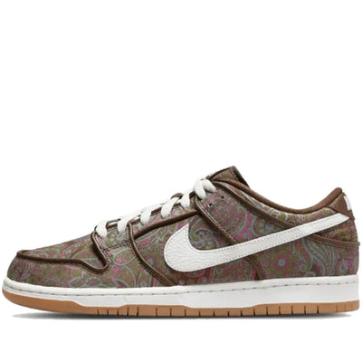 NIKE SB DUNK LOW PRO PAISLEY BROWN