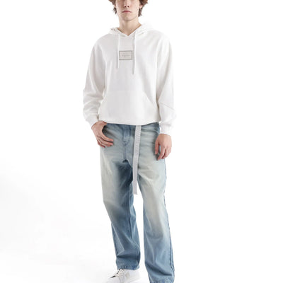 Rare Rabbit Men's Niretor-2 Light Blue Cotton Fabric Plain Jeans