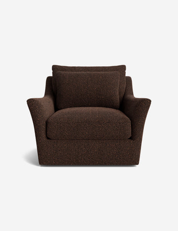 Brown Basket Boucle