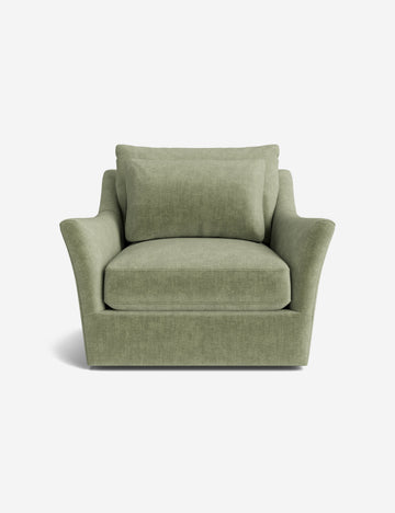 Sage Performance Striated Velvet