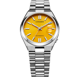 Citizen Mechanical Yellow Dial Men 40mm NJ0150-81Z