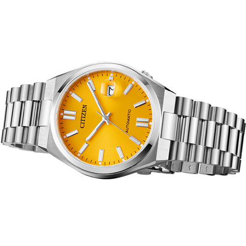 Citizen Mechanical Yellow Dial Men 40mm NJ0150-81Z