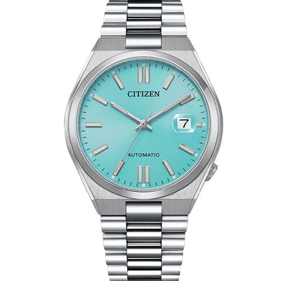 Citizen Mechanical Light Blue Dial Men 40mm NJ0151-88M