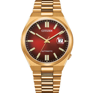 Citizen Mechanical Wine Red Dial Men 40mm NJ0153-82X