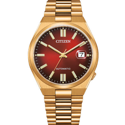 Citizen Mechanical Wine Red Dial Men 40mm NJ0153-82X