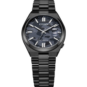 Citizen Mechanical Black Dial Men 40mm NJ0155-87E