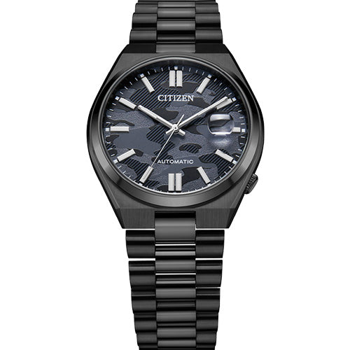 Citizen Mechanical Black Dial Men 40mm NJ0155-87E