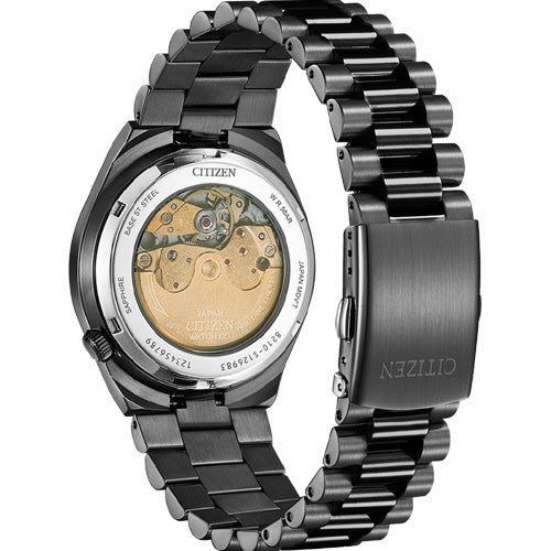 Citizen Mechanical Black Dial Men 40mm NJ0155-87E