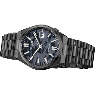 Citizen Mechanical Black Dial Men 40mm NJ0155-87E