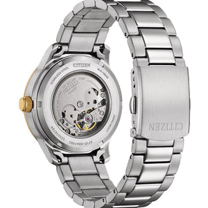 Citizen Mechanical Green Dial Men 40mm NJ0196-80X