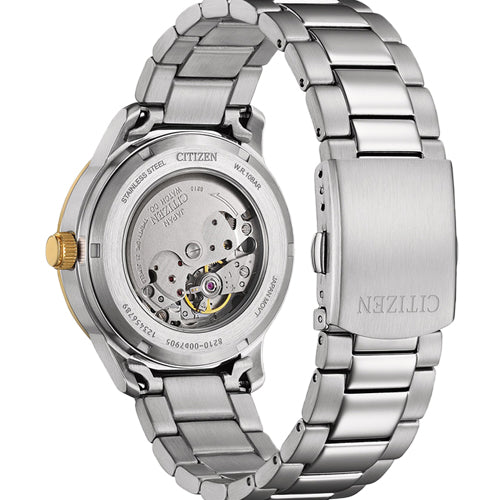 Citizen Mechanical Green Dial Men 40mm NJ0196-80X