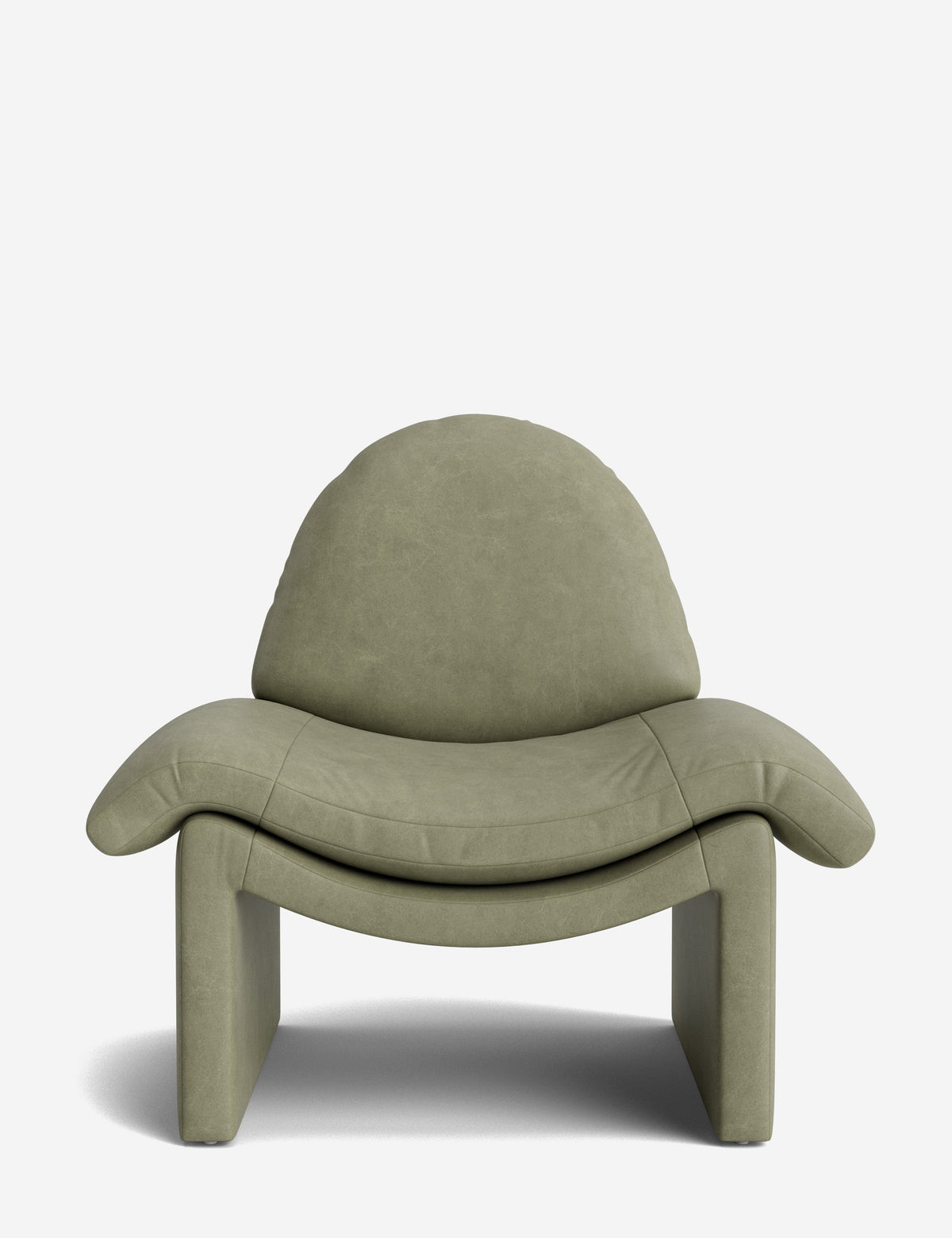 Nolina Leather Accent Chair by Carly Cushnie