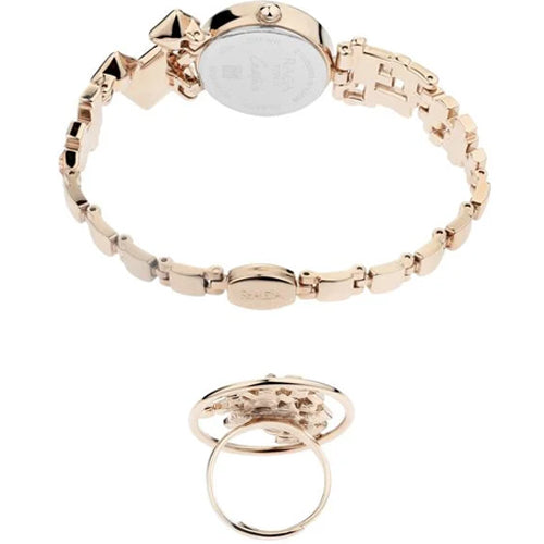 Titan Raga Cocktails Mother of Pearl Dial Women Watch With Metal Strap 24mm NM95106WM01F