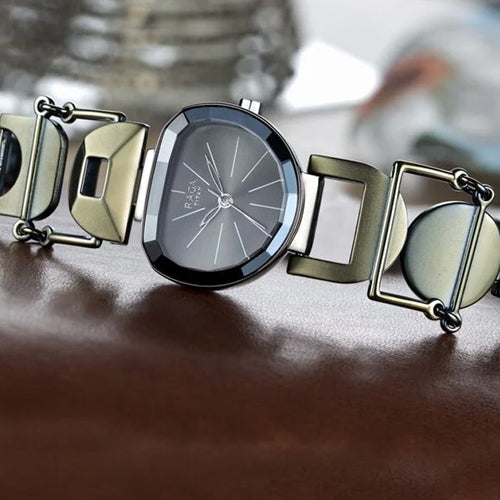Titan Raga Facets Grey Dial Analog Stainless Steel Strap Watch for Women 22mm NP95119QM01