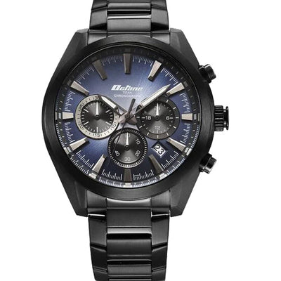 Titan Octane Classic Sporty Blue Dial Quartz Multifunction Stainless Steel Strap watch for Men 45mm NS90150NM01