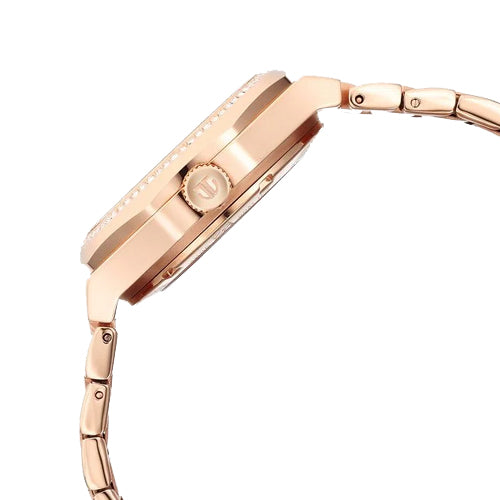 Titan Unending Beauty Automatic Brown Dial Analog Stainless Steel Strap watch for Women 36mm NS95177WM01