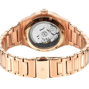 Titan Unending Beauty Automatic Brown Dial Analog Stainless Steel Strap watch for Women 36mm NS95177WM01
