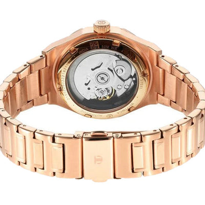 Titan Unending Beauty Automatic Brown Dial Analog Stainless Steel Strap watch for Women 36mm NS95177WM01