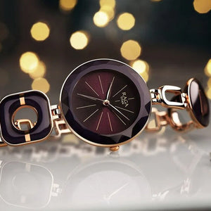 Titan Raga Delight Purple Dial Analog Metal Strap watch for Women 30.5mm NS95198WM01
