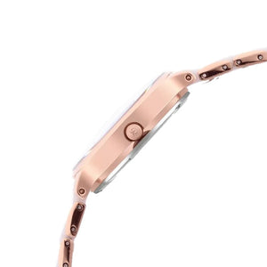 Titan Quartz Analog with Date Mother of Pearl Dial Stainless Steel & Ceramic Strap Watch for Women 31mm NT95016WD02