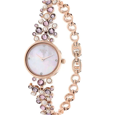 Titan Raga Moonlight Mother of Pearl Dial Women Watch With Metal Strap 25mm NT95032WM02