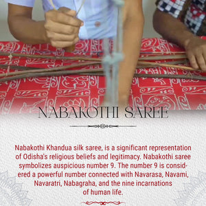 Rani Nabakothi Odisha Ikat Khandua Silk Saree