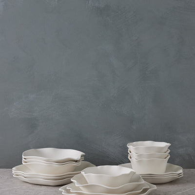 Nadia Satin-Matte Stoneware Dinnerware