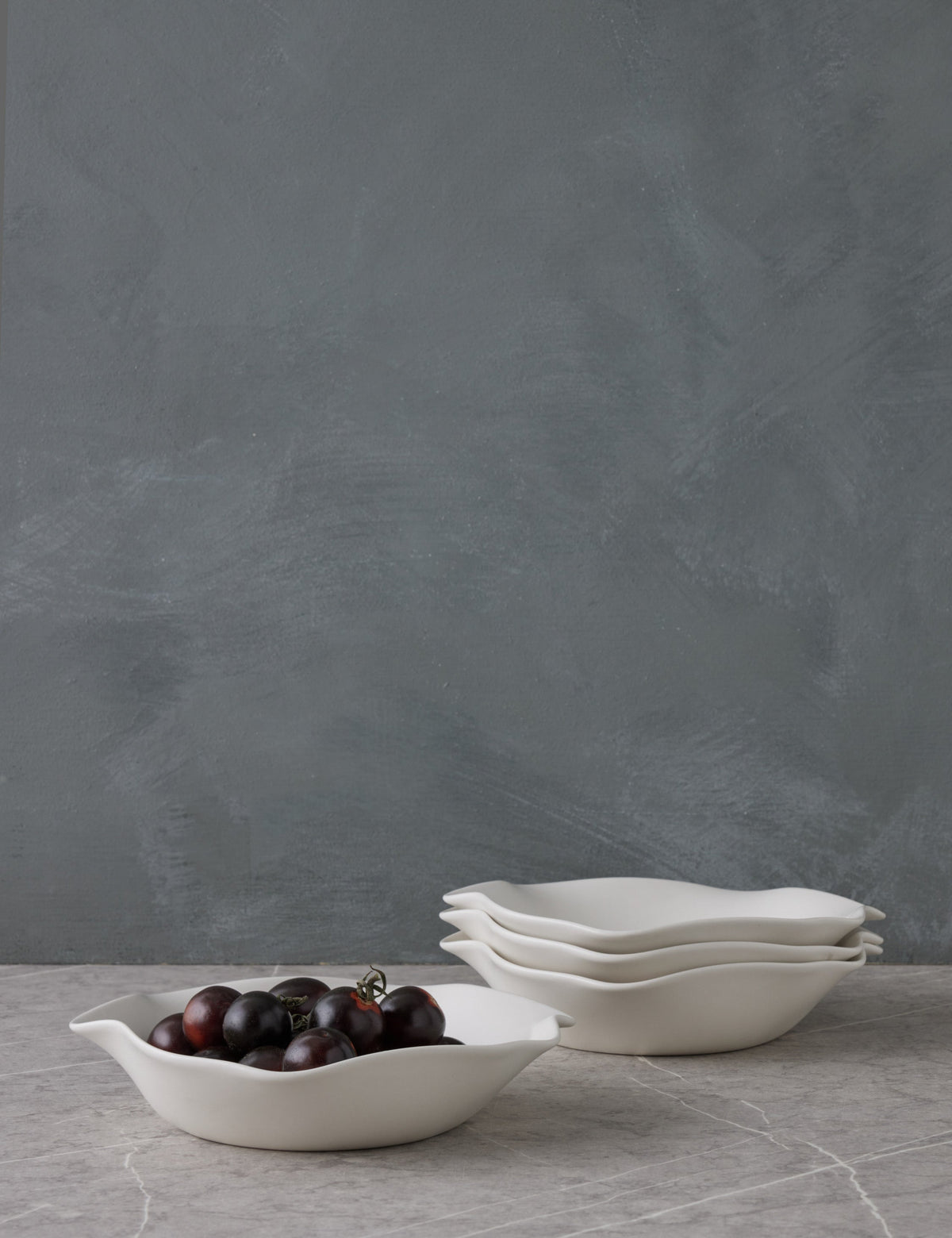 Nadia Satin-Matte Stoneware Dinnerware