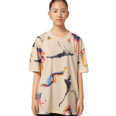 Multi Scribble T‐Shirt