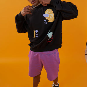 STORYTELLER SWEATSHIRT - BLACK