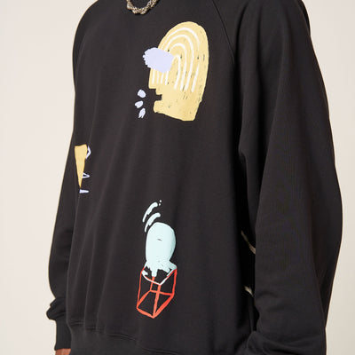 STORYTELLER SWEATSHIRT - BLACK