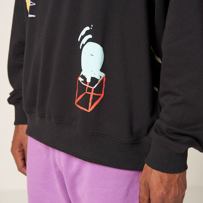STORYTELLER SWEATSHIRT - BLACK