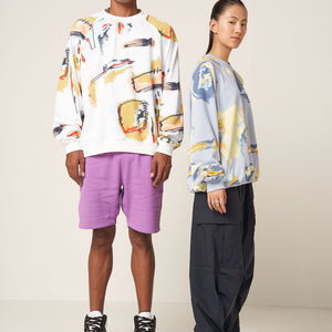 RETROMA SWEATSHIRT - WHITE