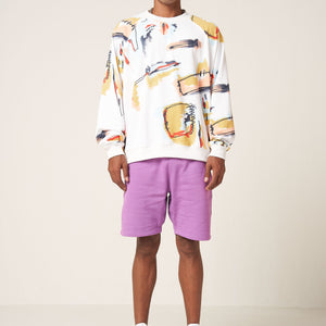 RETROMA SWEATSHIRT - WHITE