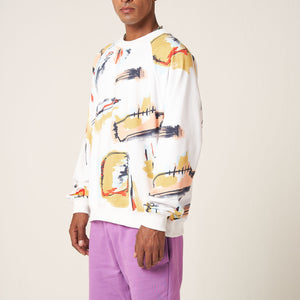 RETROMA SWEATSHIRT - WHITE