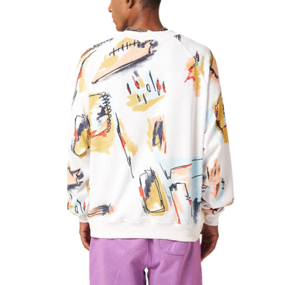 RETROMA SWEATSHIRT - WHITE