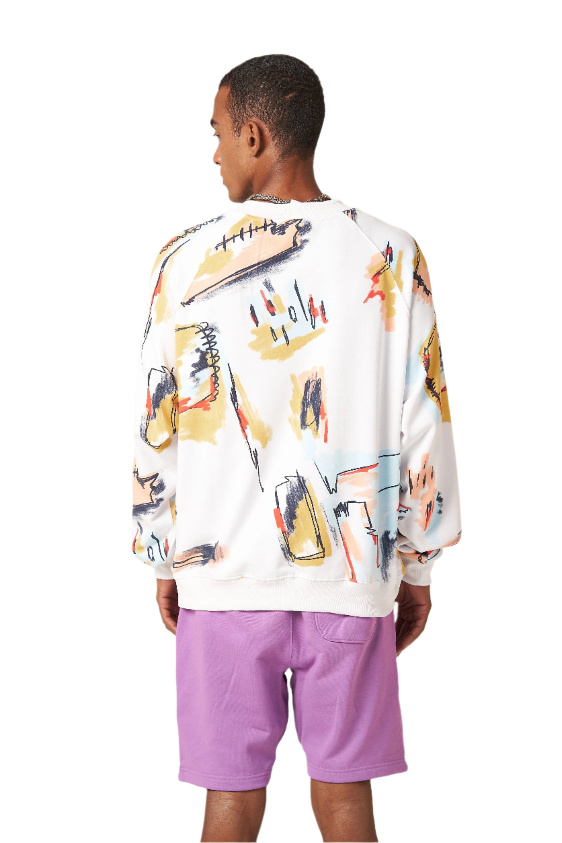 RETROMA SWEATSHIRT - WHITE