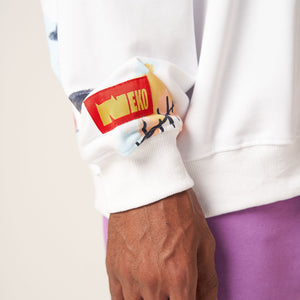 RETROMA SWEATSHIRT - WHITE