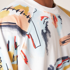 RETROMA SWEATSHIRT - WHITE