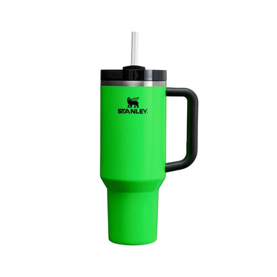 Stanley Quencher H2.0 Flowstate™ Tumbler | 40 OZ Neon Green