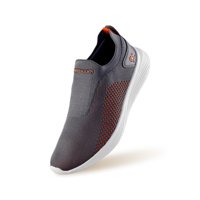 Everyday Basic Slip Ons : Neon Grey