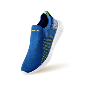 Everyday Basic Slip Ons : Neon Navy